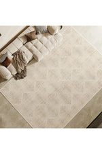 Cream Sands Minimalist Rug