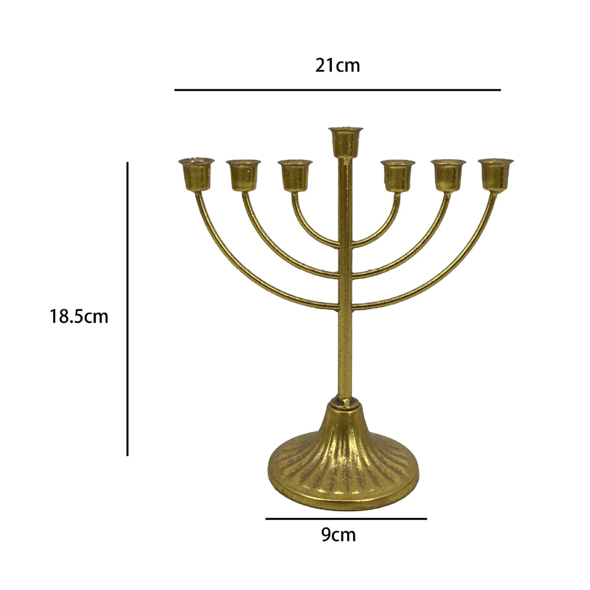 Eternal Light Menorah Candle Holder