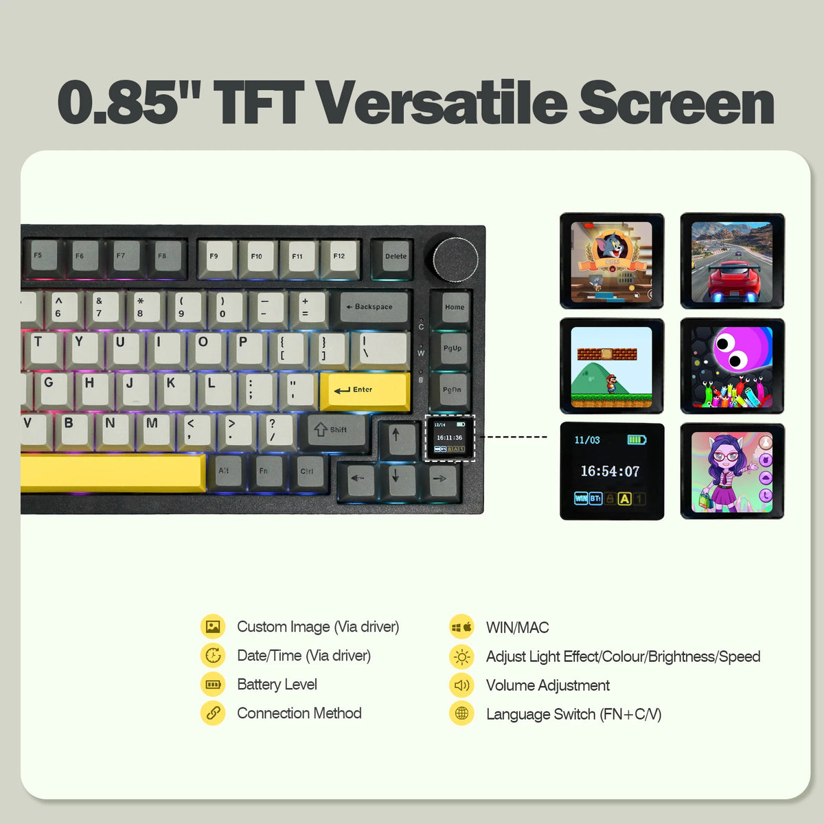 75 % mechanische Pro-Tastatur