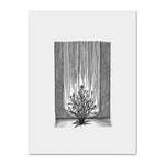 Burning Bush Canvas Poster