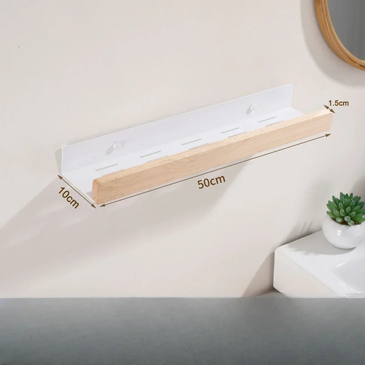 Scandi Vanity Shelf