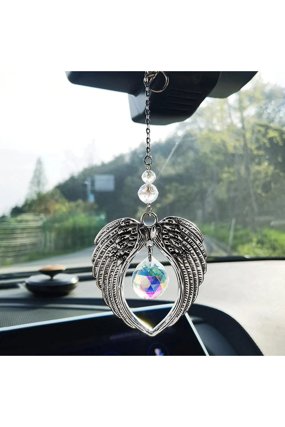 Angel Wing Suncatcher Prism