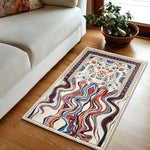 Boho Wave Fusion Accent Rug