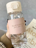 Light Academia Pastel Sip Bottle