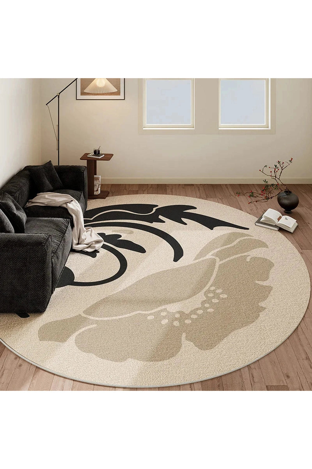 Modern Floral Harmony Rug