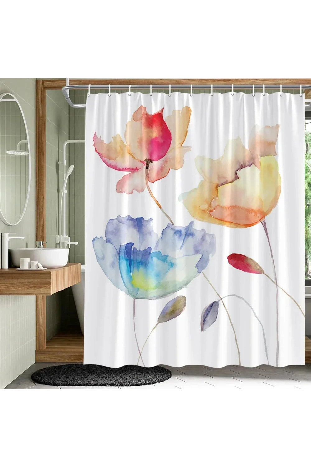 Garden Leaves Shower Curtain