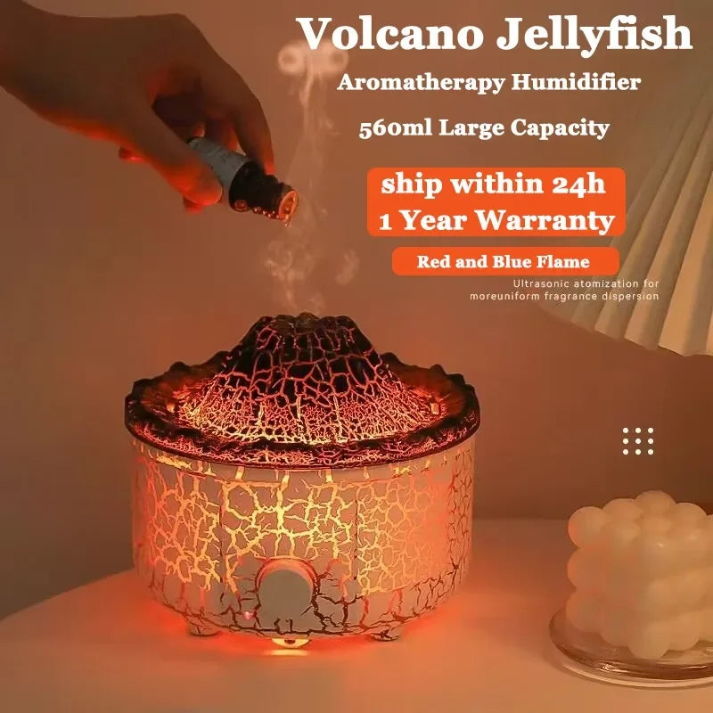 Erupting Volcano LED Humidifier