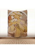 Art Nouveau Zodiac Goddess Tapestry