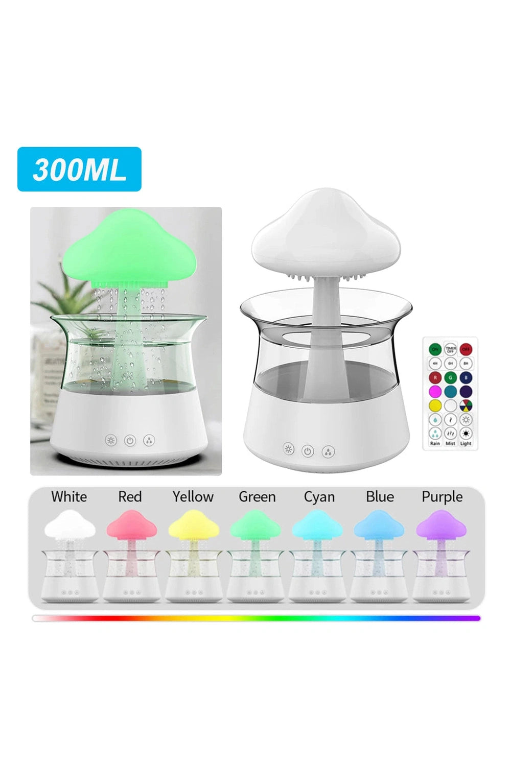 Aromatherapy Mushroom Night Humidifier