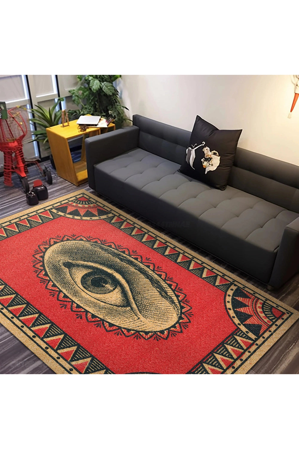 Retro Creative Eye Rug