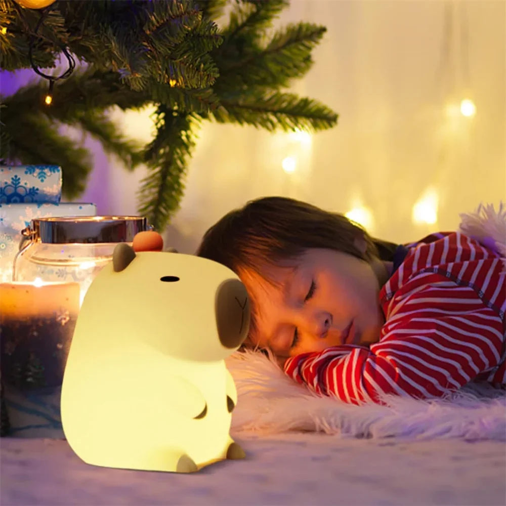 Kawaii Capybara Night Light