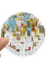 Classic Tarot Scrapbooking Stickers