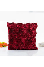 Romantic 3D Rose Pillow Case