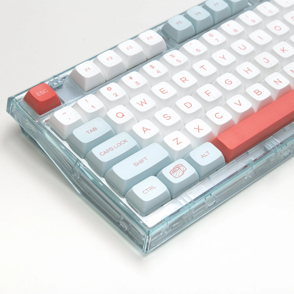 Salmon XDA Keycaps