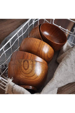 Rustic Charm Wooden Bowl Set