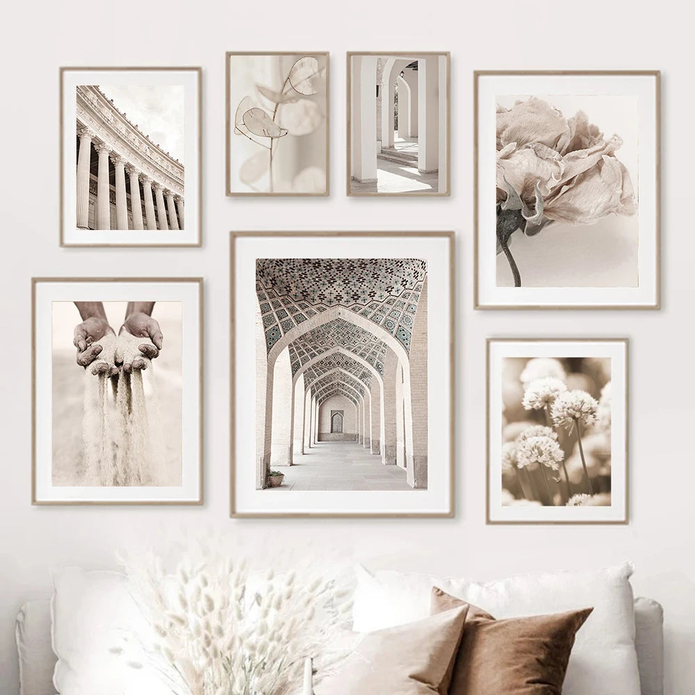 Islamic Mosque Canvas Poster