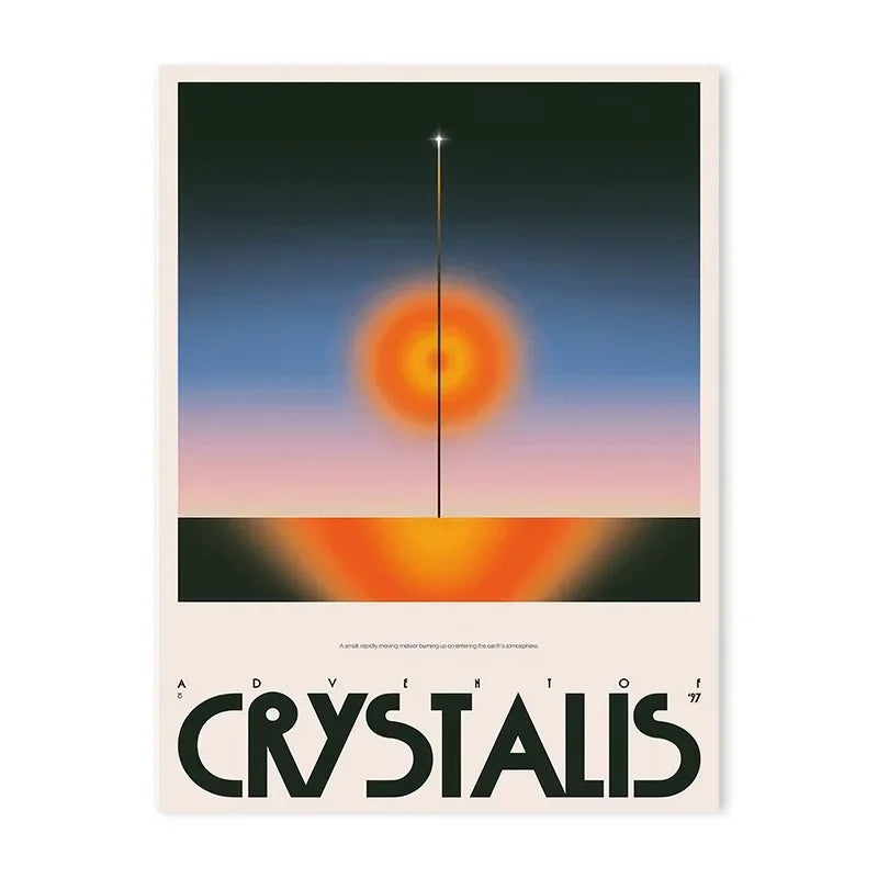 Cosmic Retro Aesthetic Posters