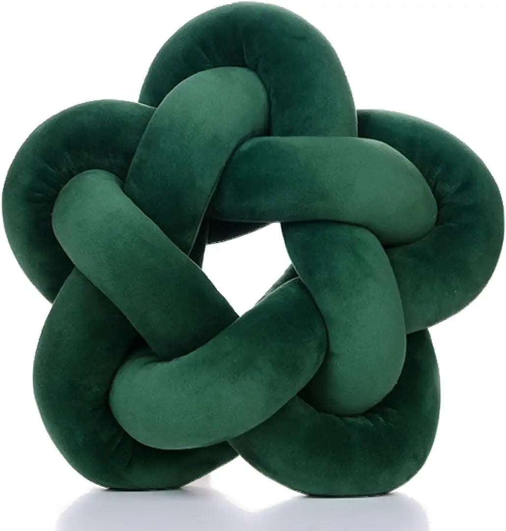 Emerald Knot Pillow