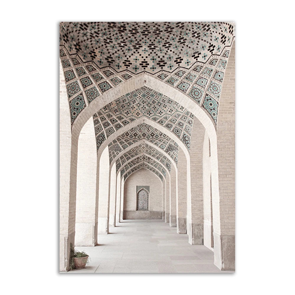 Islamic Mosque Canvas Poster