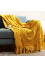 Coastal Breeze Textured Blanket