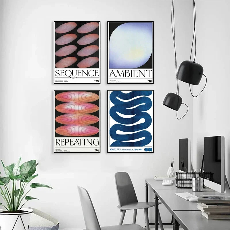 Abstract Aesthetic Wall Posters