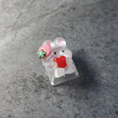 Kawaii Bunny Keycap Set