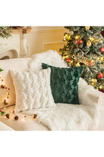 Xmas Plush Decorative Pillow Case