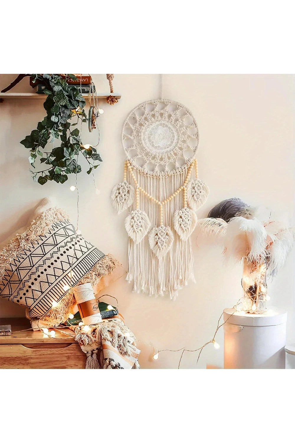 Bohemian Lace Dreamcatcher