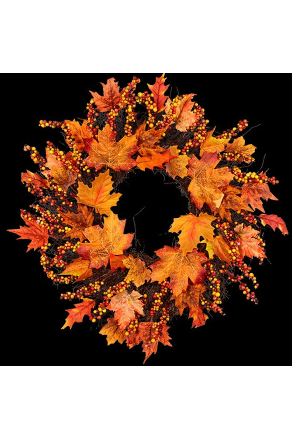 Fall Blaze Maple Wreath