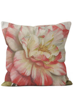 Pink Flower Decor Pillow Case