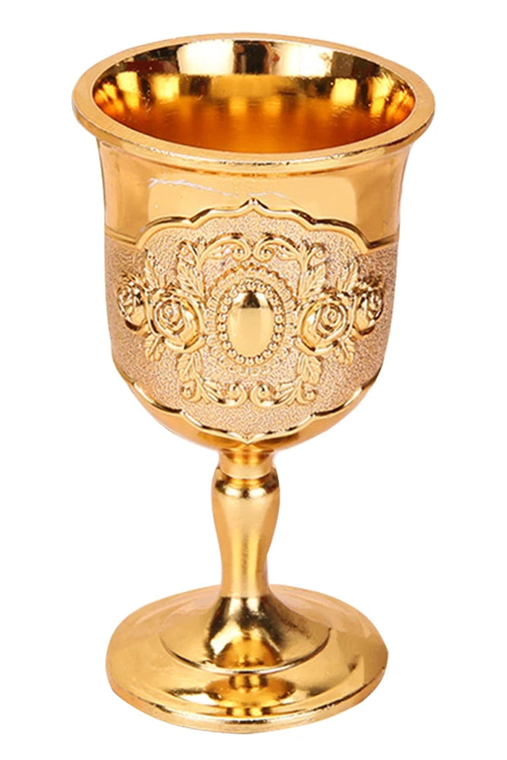 Retro European Metal Goblet