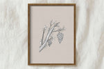 Vine and Branches Canvas Poster