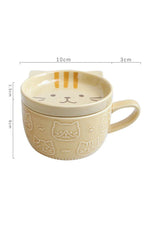 Japanese Cartoon Cat Coffee Mug