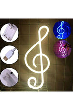 Music Note Neon Sign