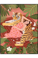 Jungle Goddess Boho Area Rug