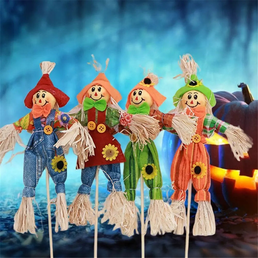 Harvest Scarecrow Figurines