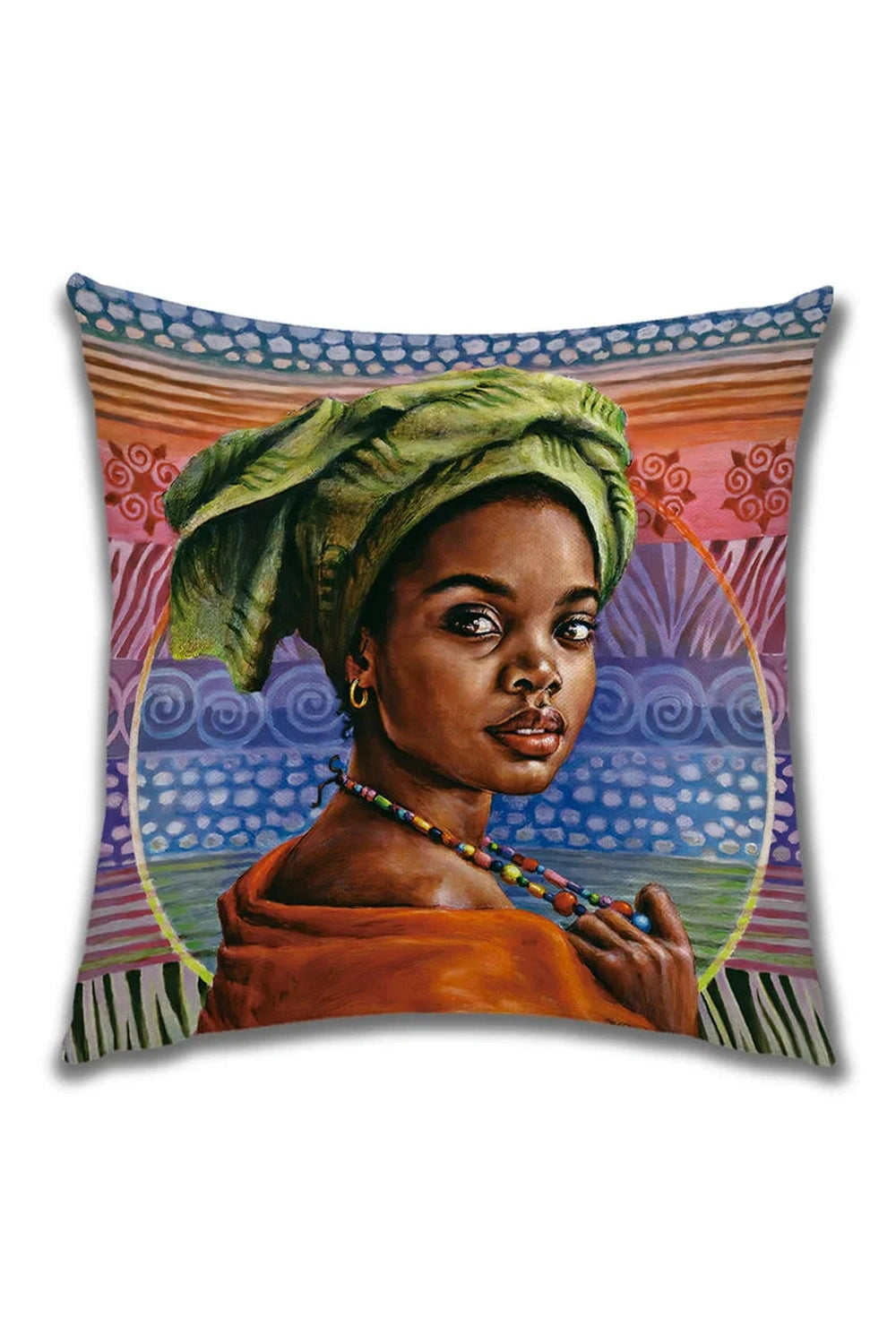 African Lady Pillow Case