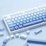 Gradient Sky Blue Keycaps