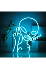 Alien Hip Hop Neon