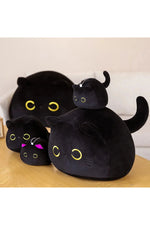 Black Cat Stuffed Pillow