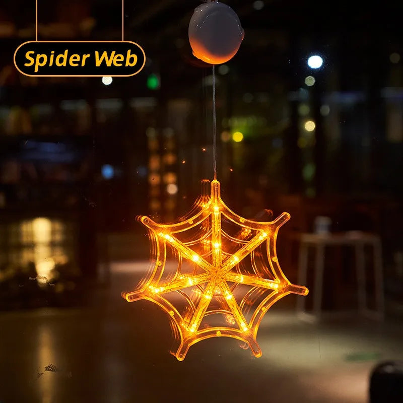 Glowing Halloween LED Window Lights