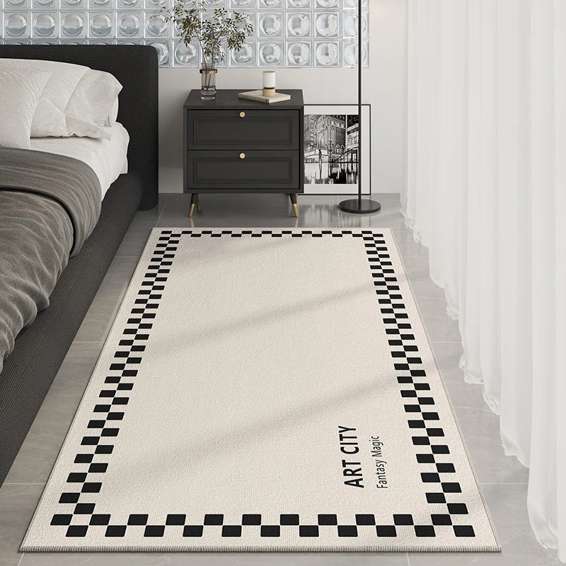 Art Checkerboard Comfort Rug