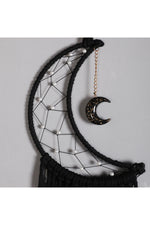 Black Sun and Moon Dreamcatcher