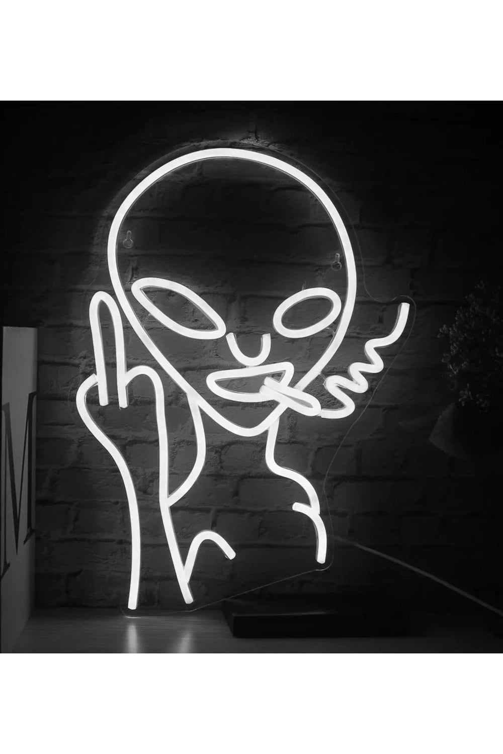 Alien Hip Hop Neon