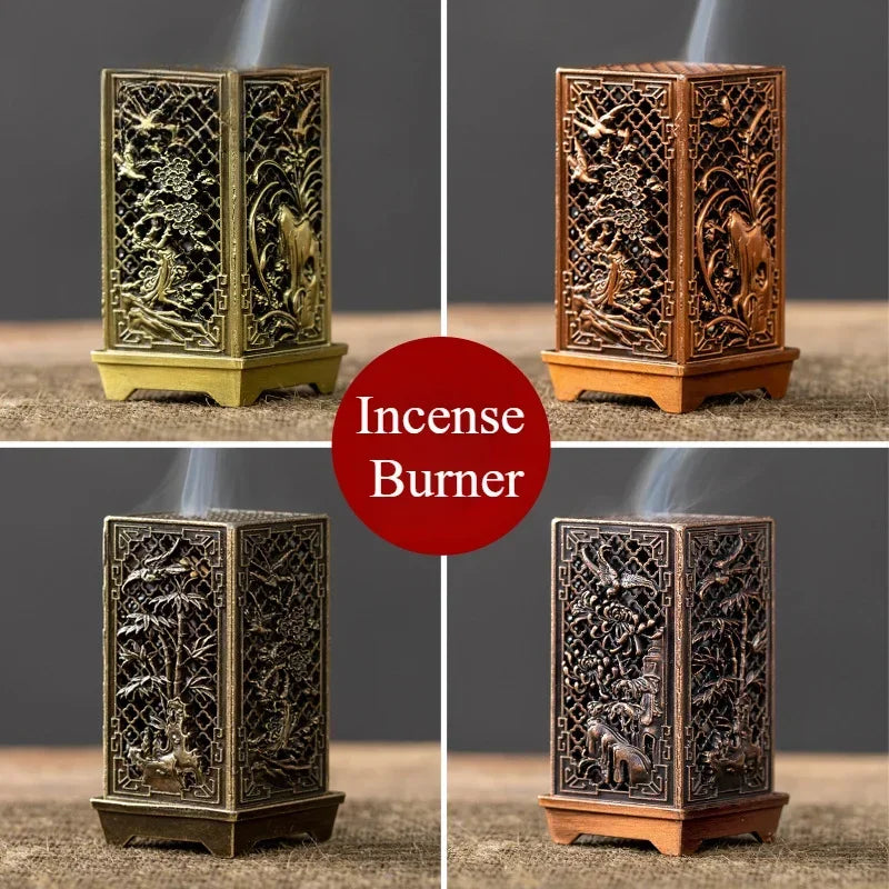 Dark Academia Mystic Bloom Incense Burner