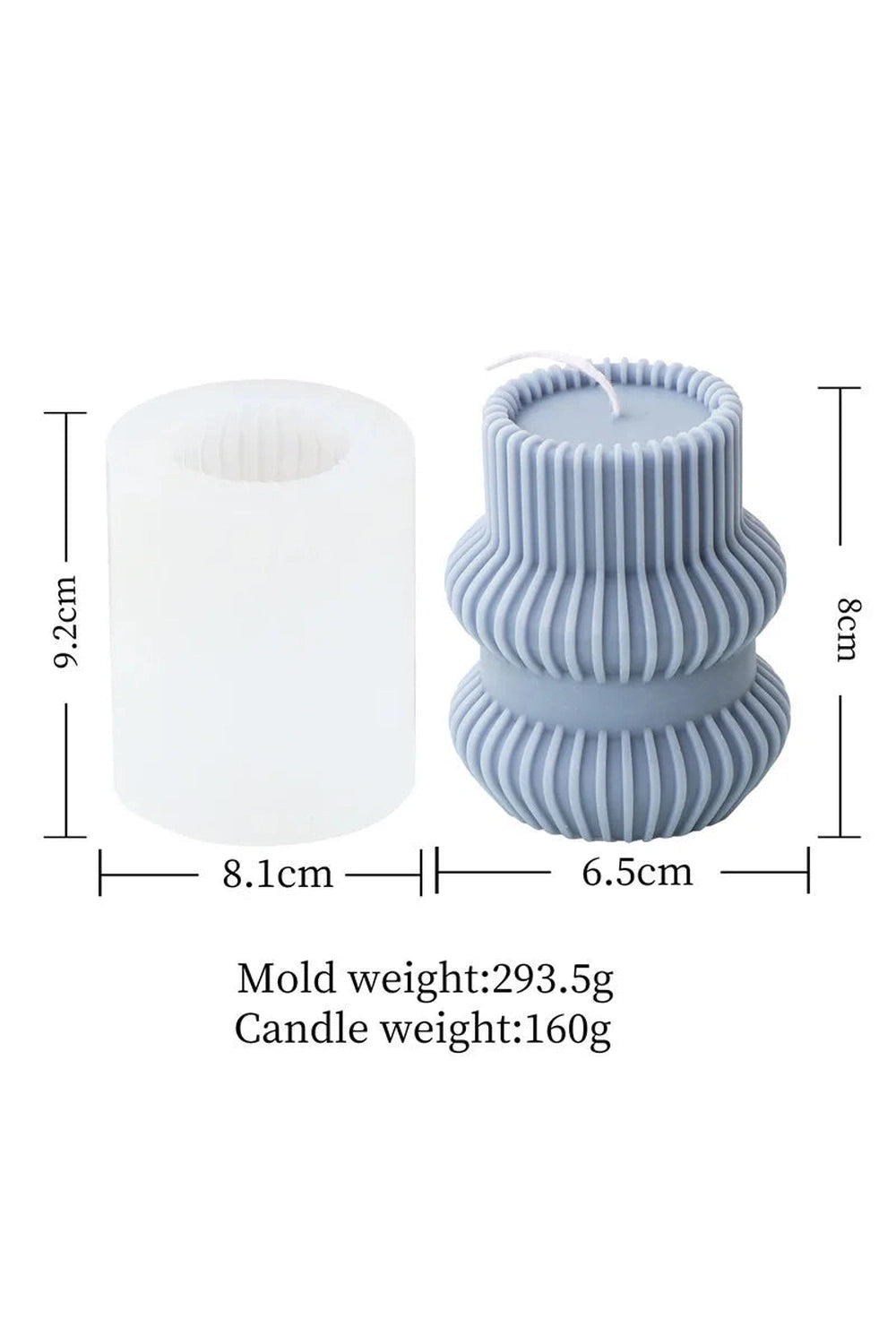 Bow Knot Candle Mold DIY