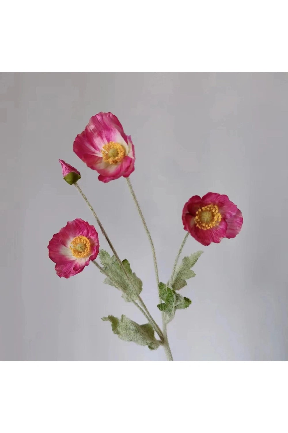 Silk Poppy Artificial Flowers