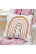 Rainbow Print Sofa Pillow Case