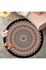 Bohemian Soft Round Rug