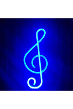 Music Note Neon Sign